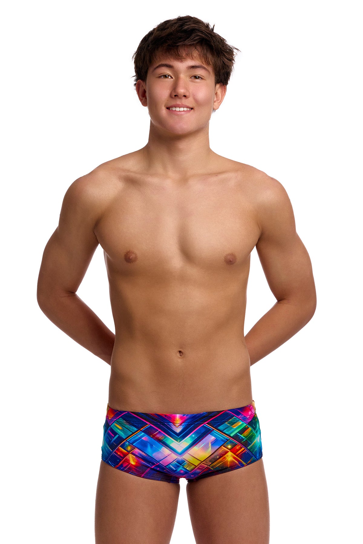 Funky Trunks Boys Firefly Sparkle Sidewinder Trunks