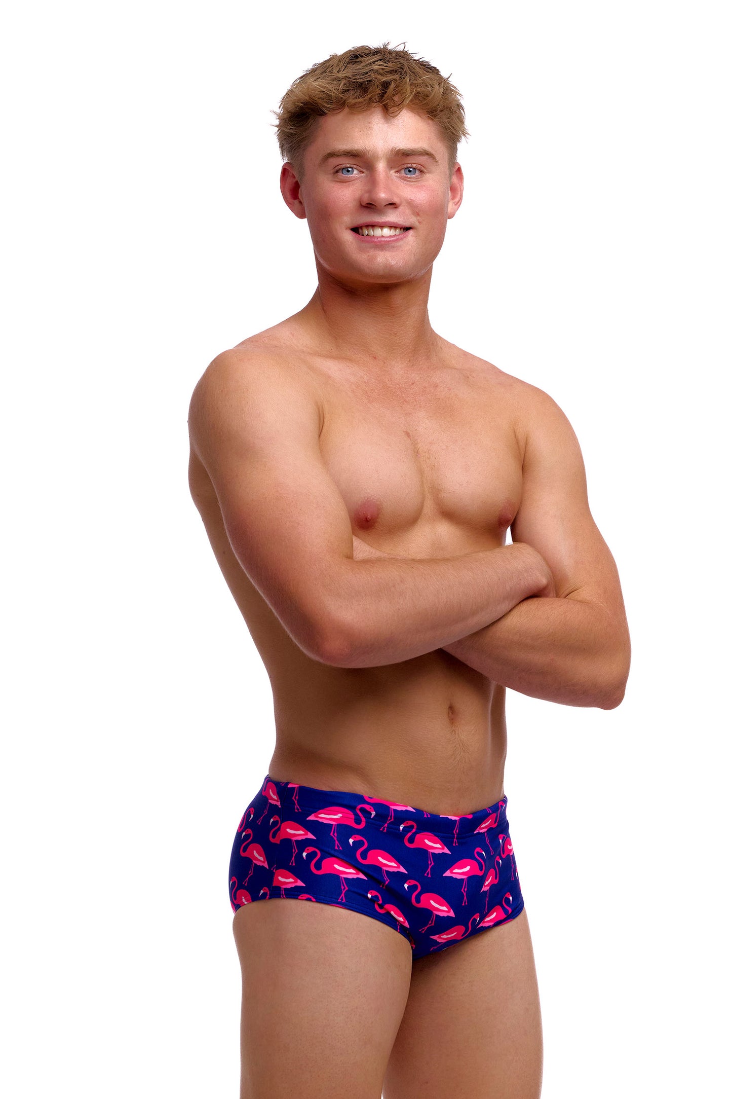 Funky Trunks Boys Flocked Up Sidewinder Trunks