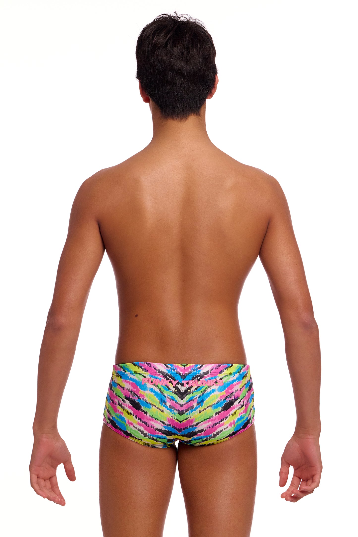 Funky Trunks Boys Happy Hide Sidewinder Trunks