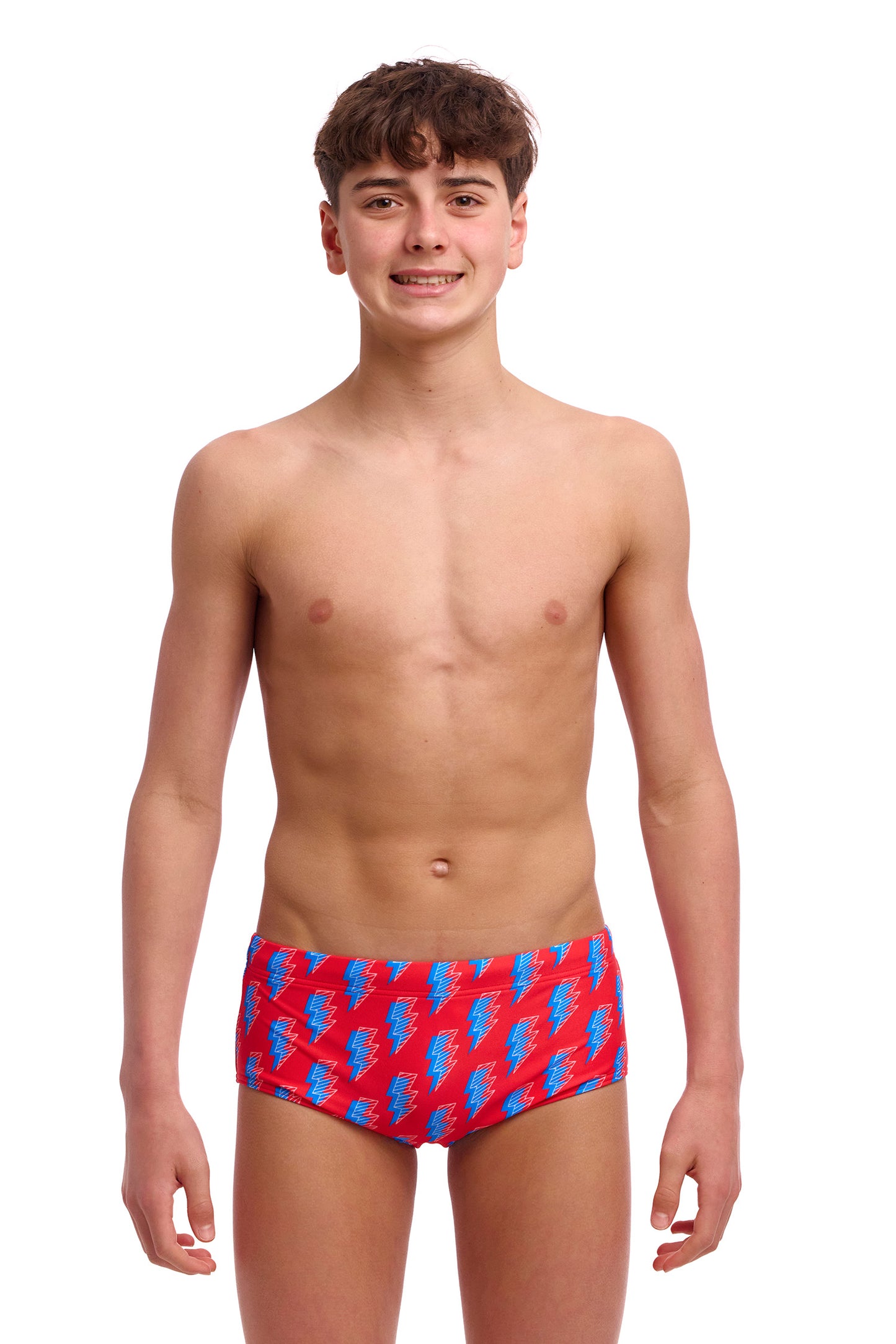Funky Trunks Boys Hot Volt Sidewinder Trunks - All4Swim