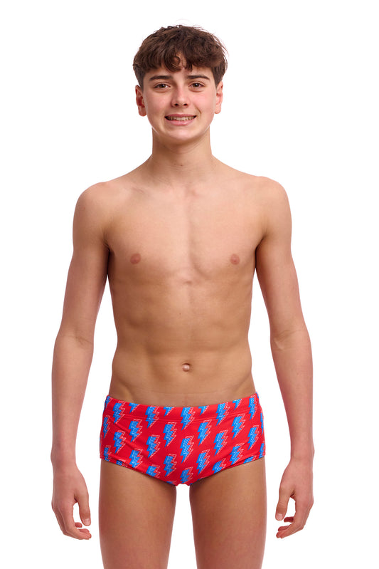 Funky Trunks Boys Hot Volt Sidewinder Trunks - All4Swim