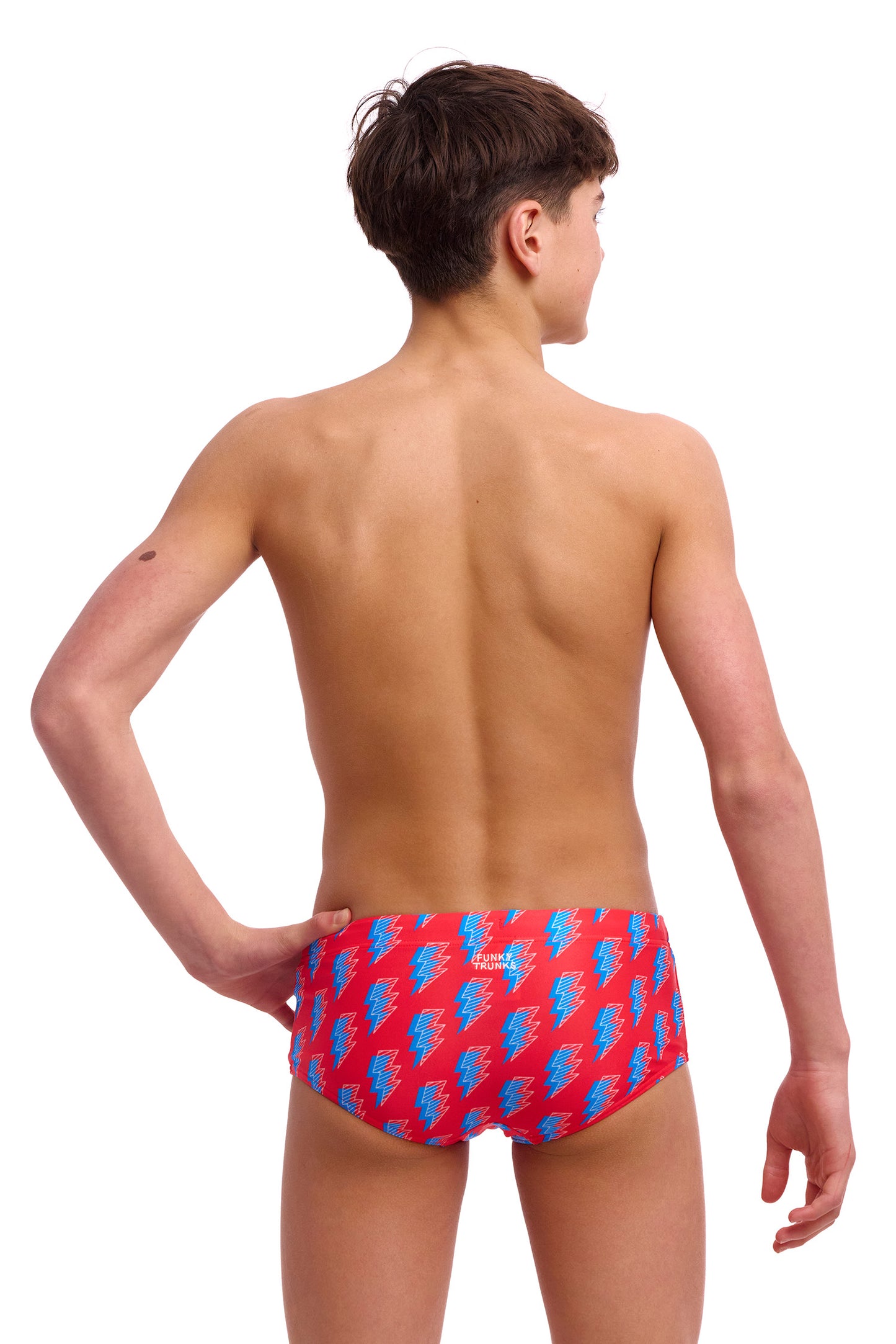 Funky Trunks Boys Hot Volt Sidewinder Trunks - All4Swim