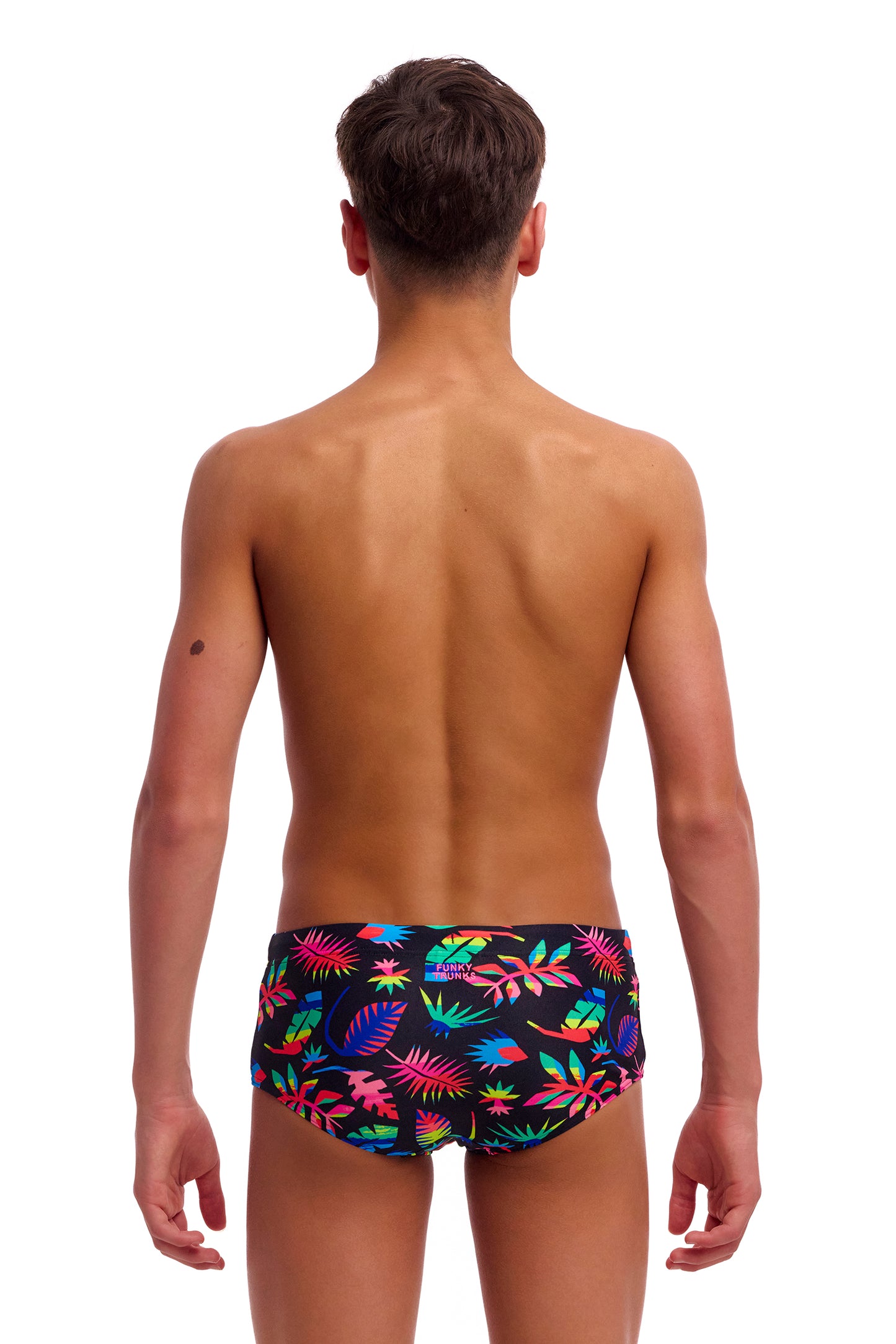 Funky Trunks Boys Lost Leaf Sidewinder Trunks