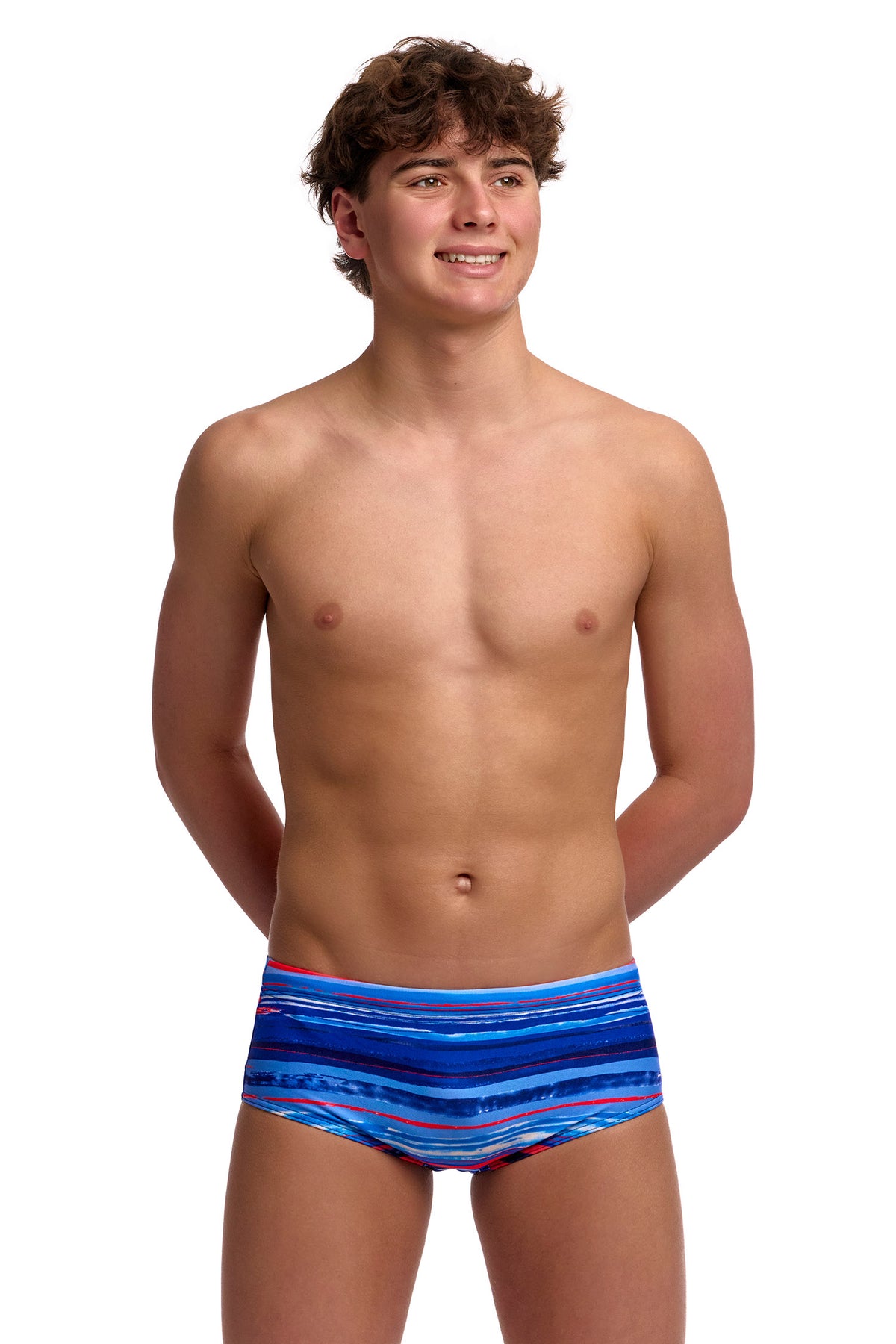 Funky Trunks Boys Lost Lines Sidewinder Trunks