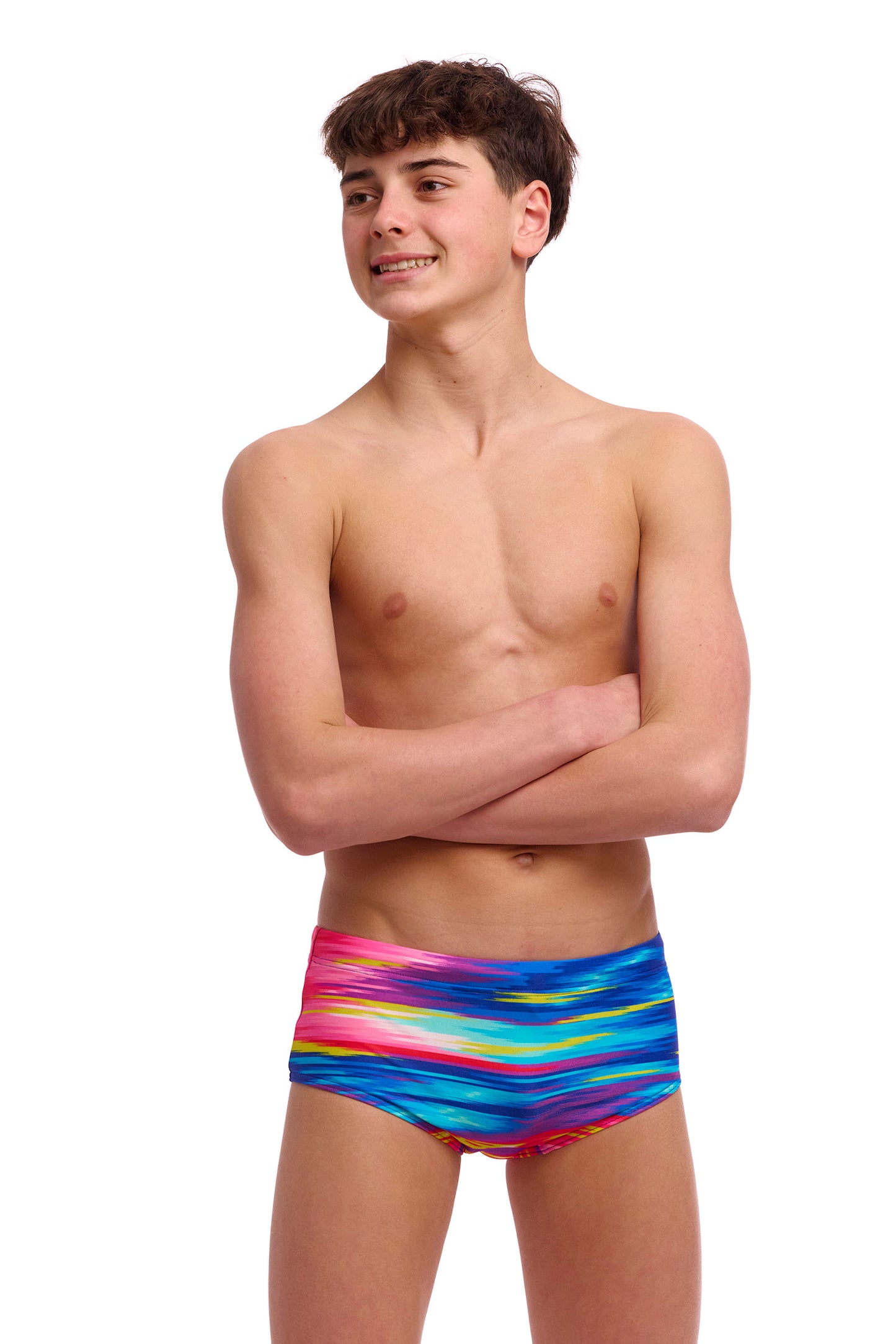 Funky Trunks Boys Lost Ocean Sidewinder Trunks