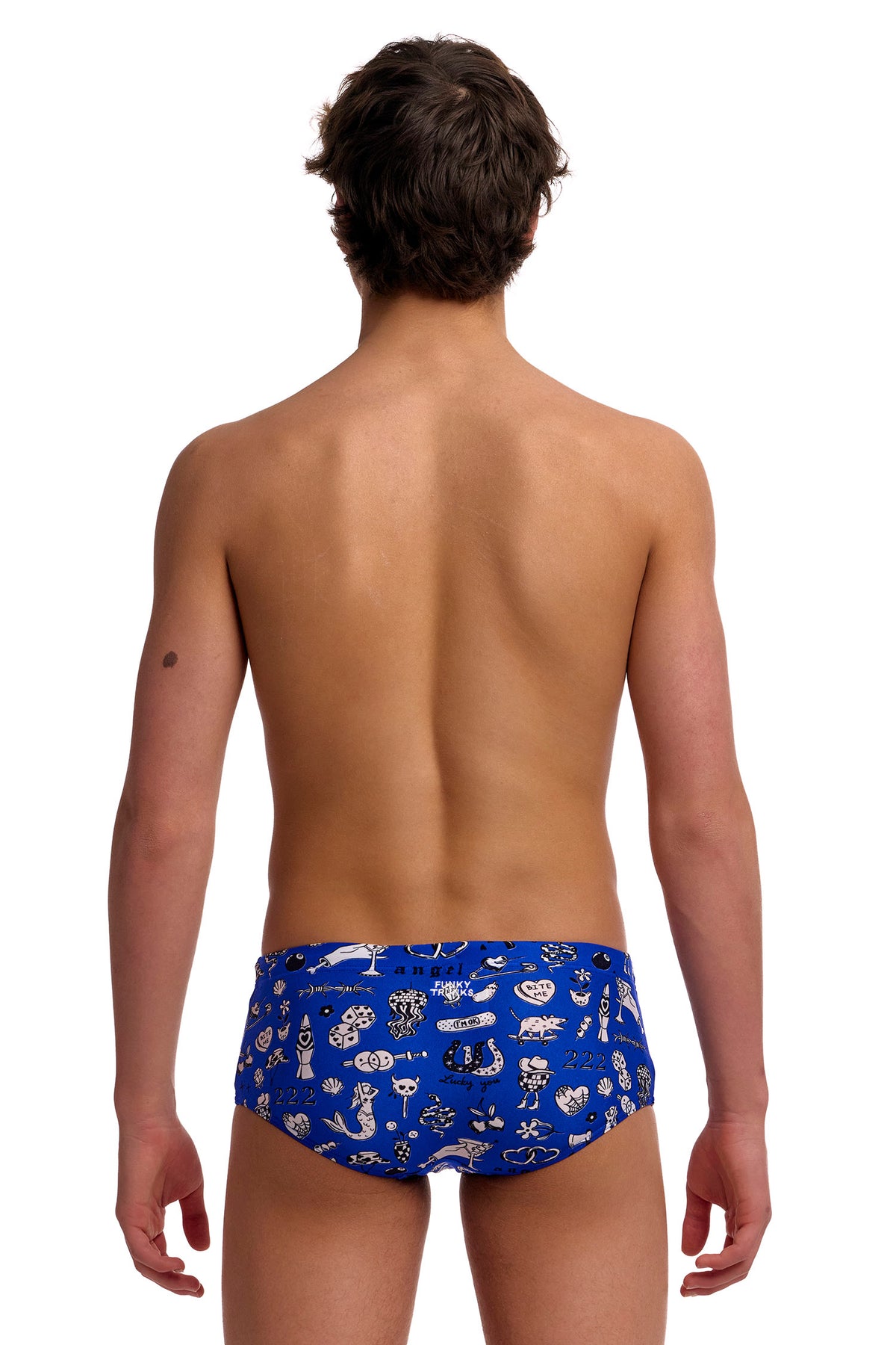 Funky Trunks Boys Scratchy Sidewinder Trunks