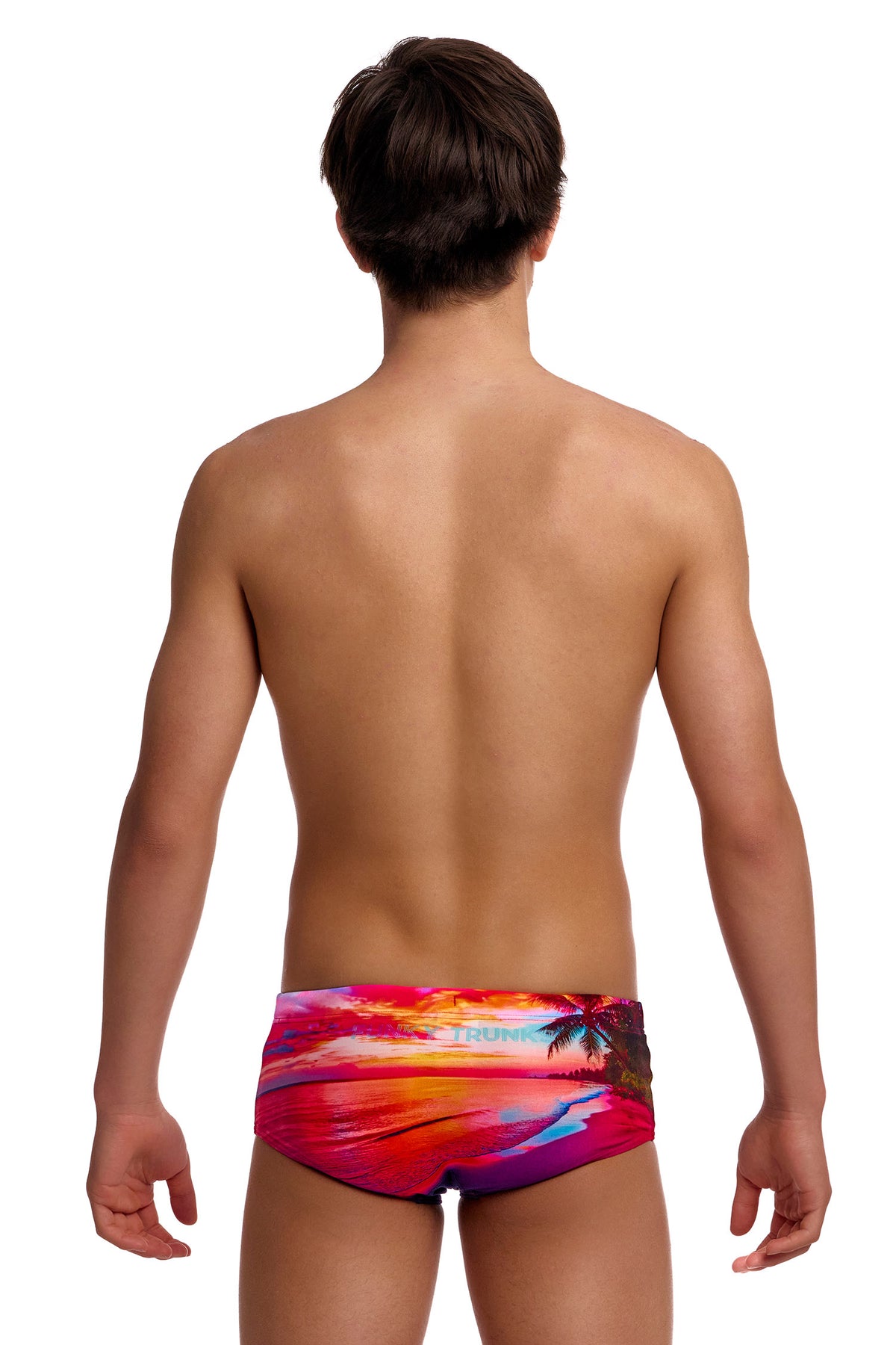 Funky Trunks Boys Touch Of Paradise Sidewinder Trunks