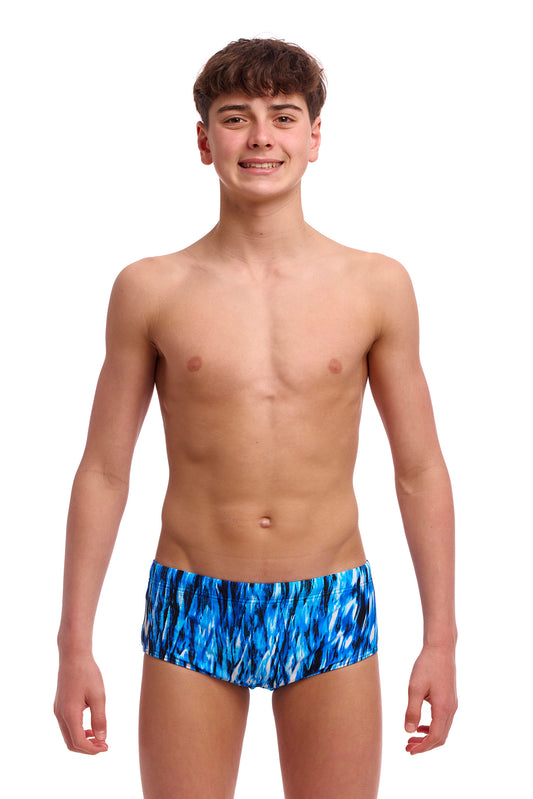 Short de bain Funky Trunks Wing Streak Sidewinder pour garçon