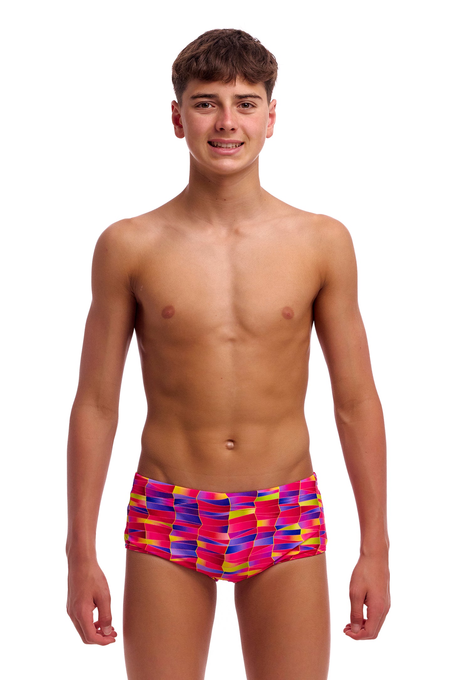 Funky Trunks Boys Wriggle Walls Sidewinder Trunks
