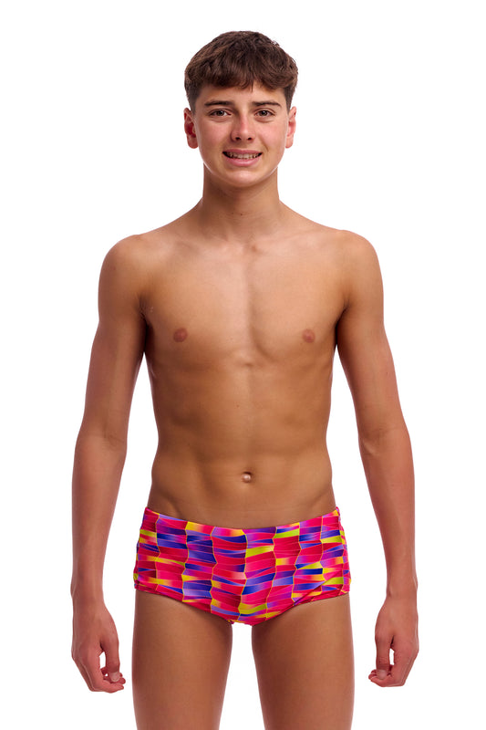 Funky Trunks Boys Wriggle Walls Sidewinder Trunks