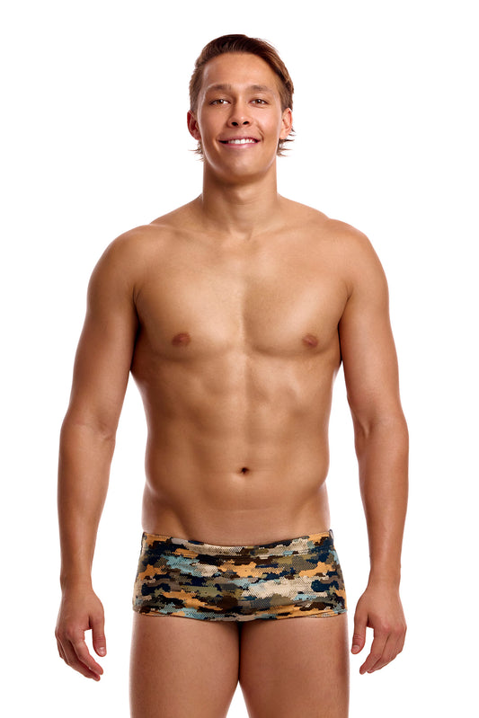 Funky Trunks Men's Bilko Baby Sidewinder Trunks