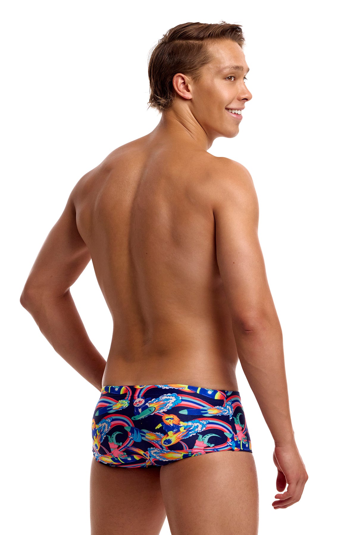 Funky Trunks Men's Blast Buddies Sidewinder Trunks