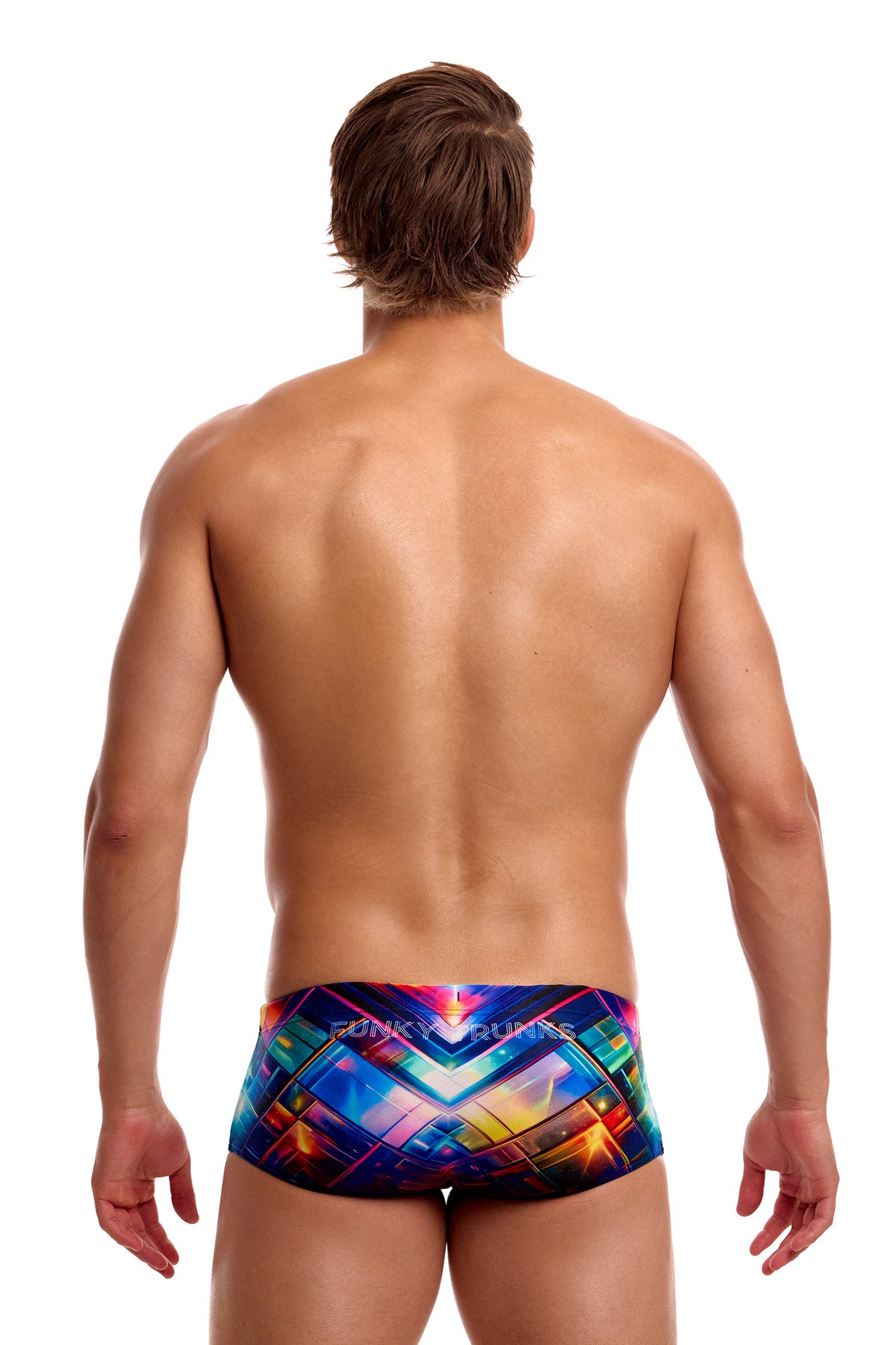 Funky Trunks Men's Firefly Sparkle Sidewinder Trunks