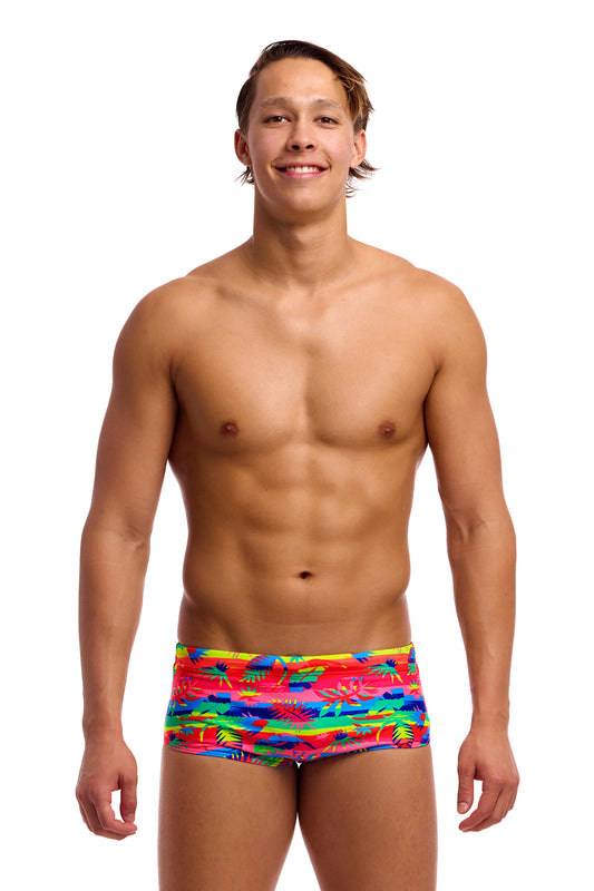 Funky Trunks Men's Free Foliage Sidewinder Trunks