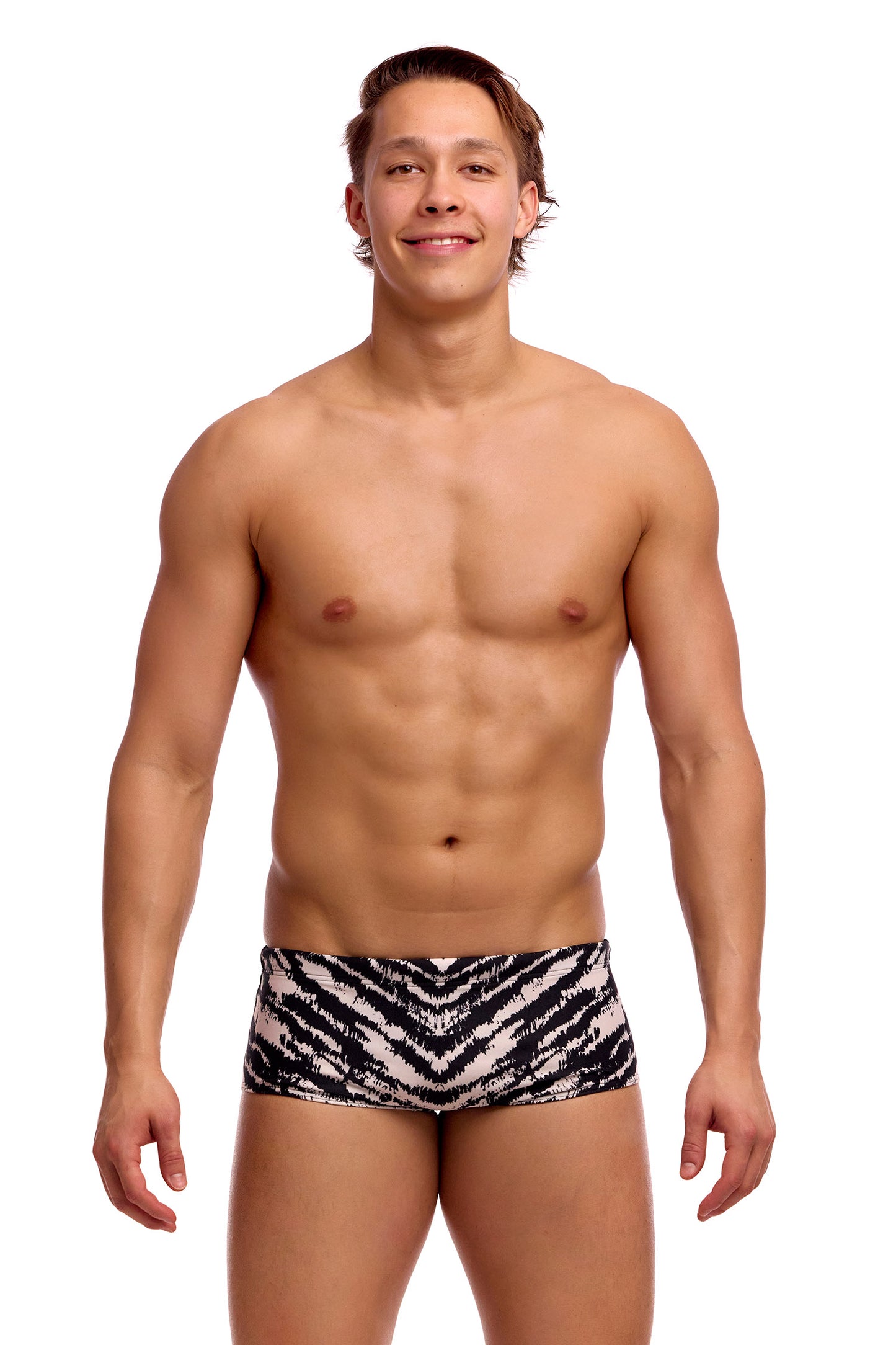 Funky Trunks Men's Fur Elise Sidewinder Trunks