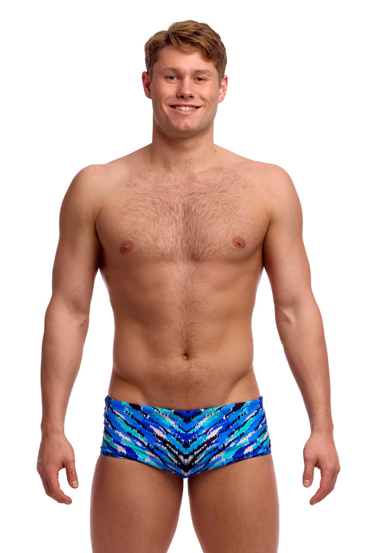 Funky Trunks Men's Fur Seal Sidewinder Trunks