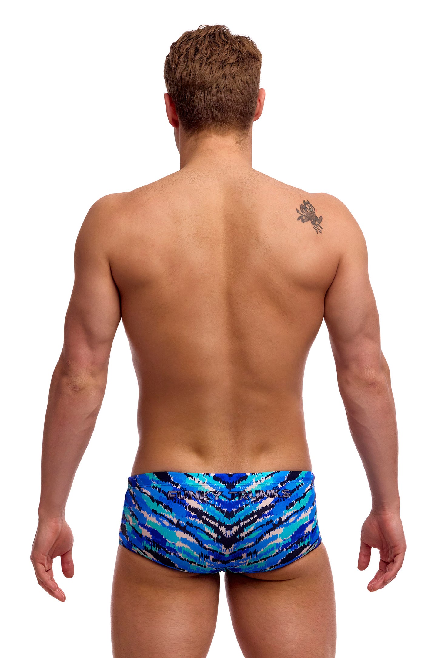 Funky Trunks Men's Fur Seal Sidewinder Trunks