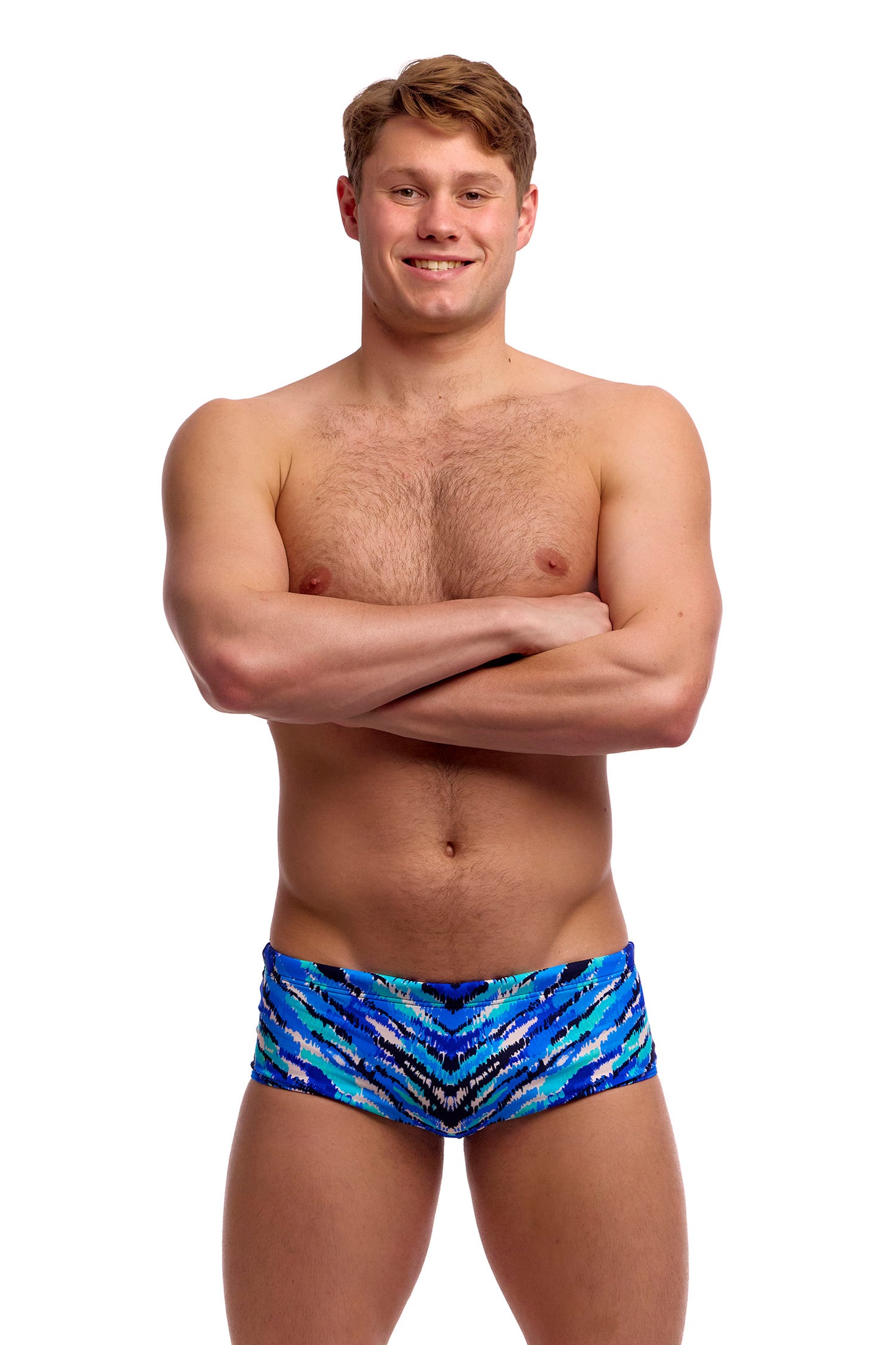Funky Trunks Men's Fur Seal Sidewinder Trunks