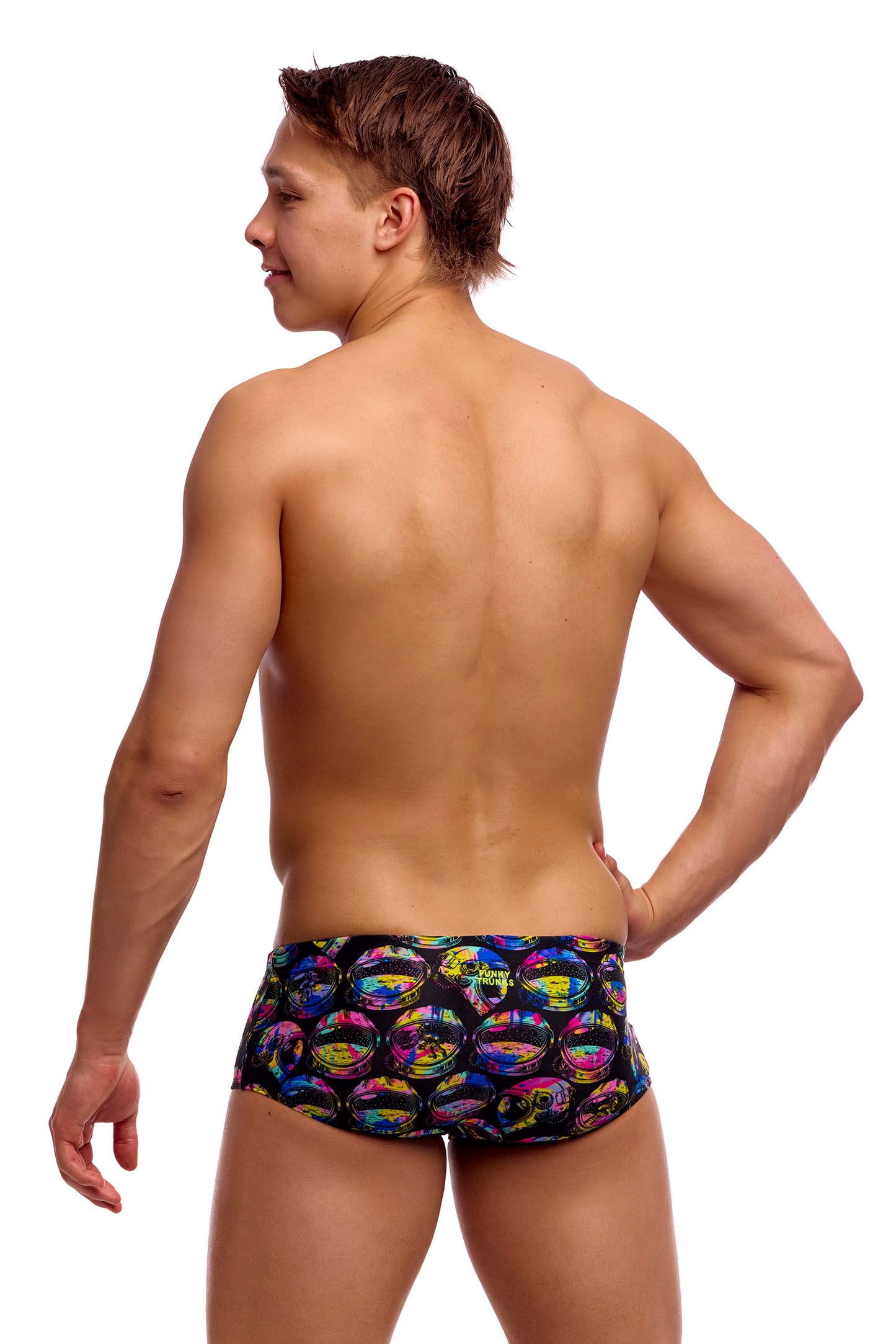 Funky Trunks Men's Ham Bam Maam Sidewinder Trunks