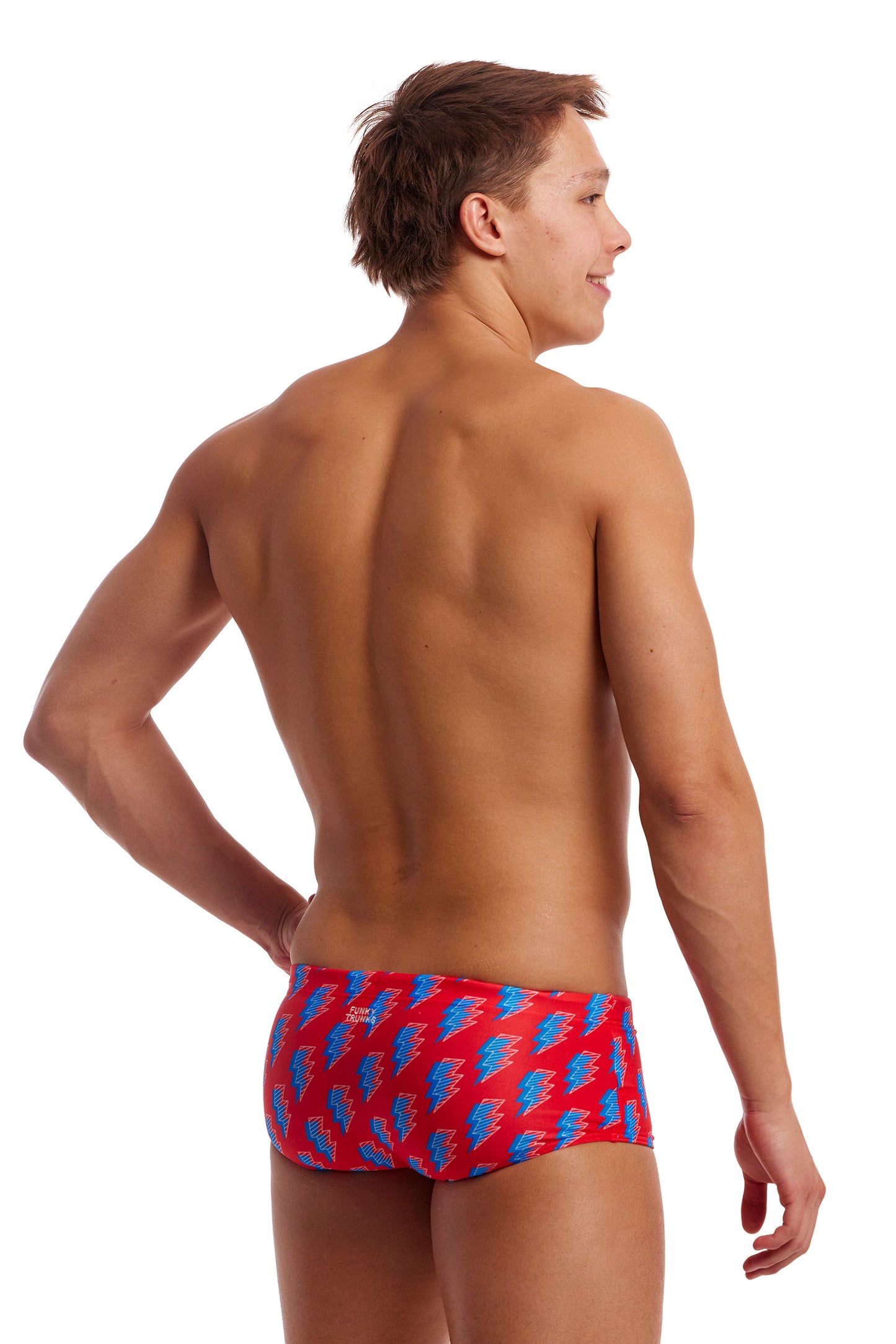Funky Trunks Men's Hot Volt Sidewinder Trunks