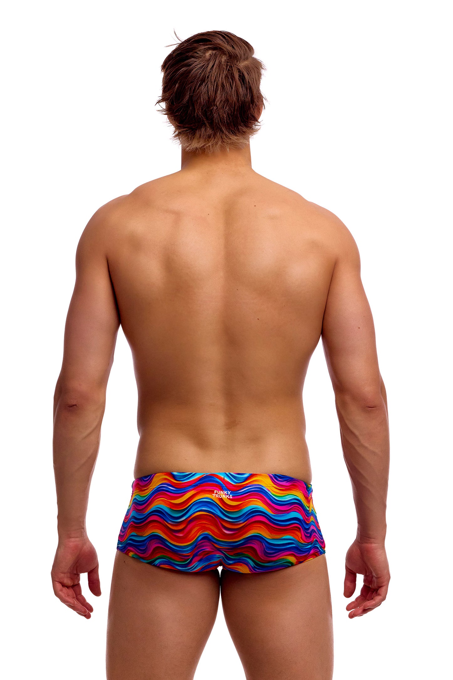 Funky Trunks Men's Plastic Fantastic Sidewinder Trunks