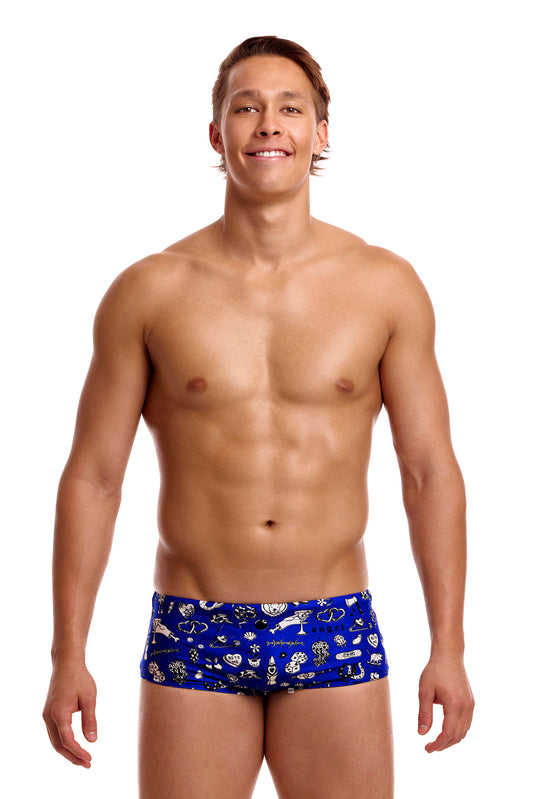 Funky Trunks Men's Scratchy Sidewinder Trunks