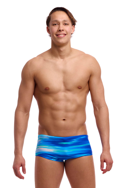 Funky Trunks Men's Sea Breeze Sidewinder Trunks