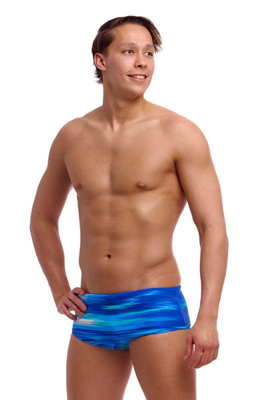 Boxer de bain Funky Trunks pour homme, motif Sea Breeze Sidewinder