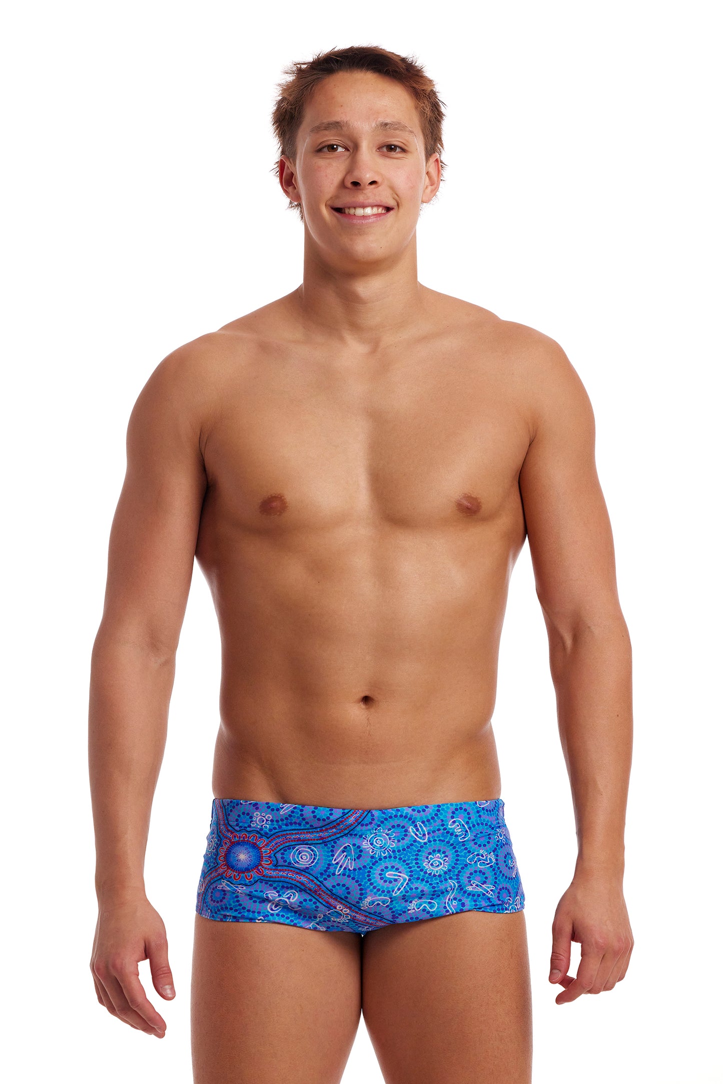 Funky Trunks Men's Sea Dreams Sidewinder Trunks