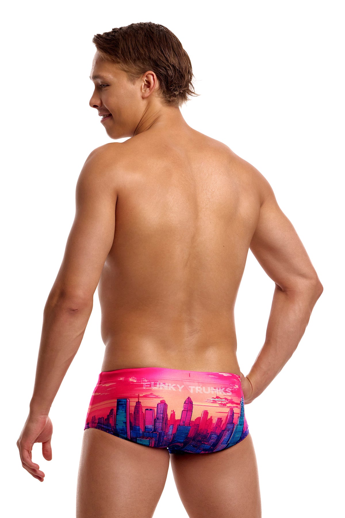 Funky Trunks Men's Skyline Drive Sidewinder Trunks