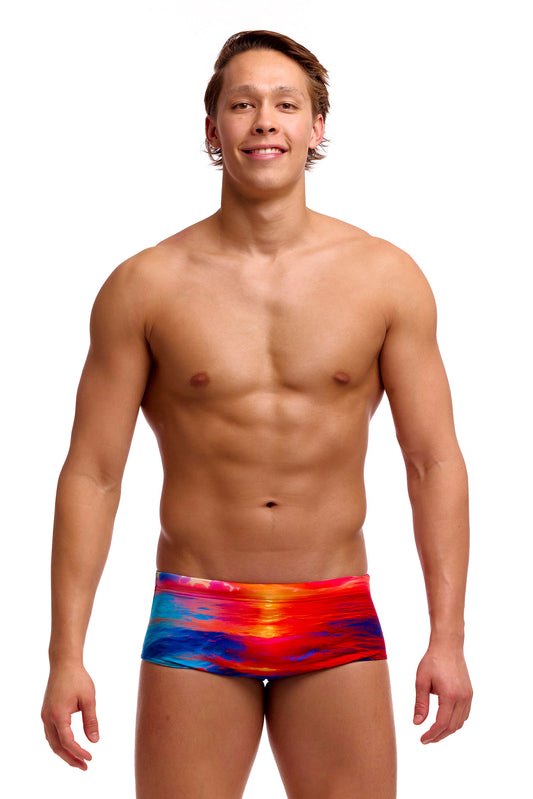 Funky Trunks Men's Sunset Delight Sidewinder Trunks