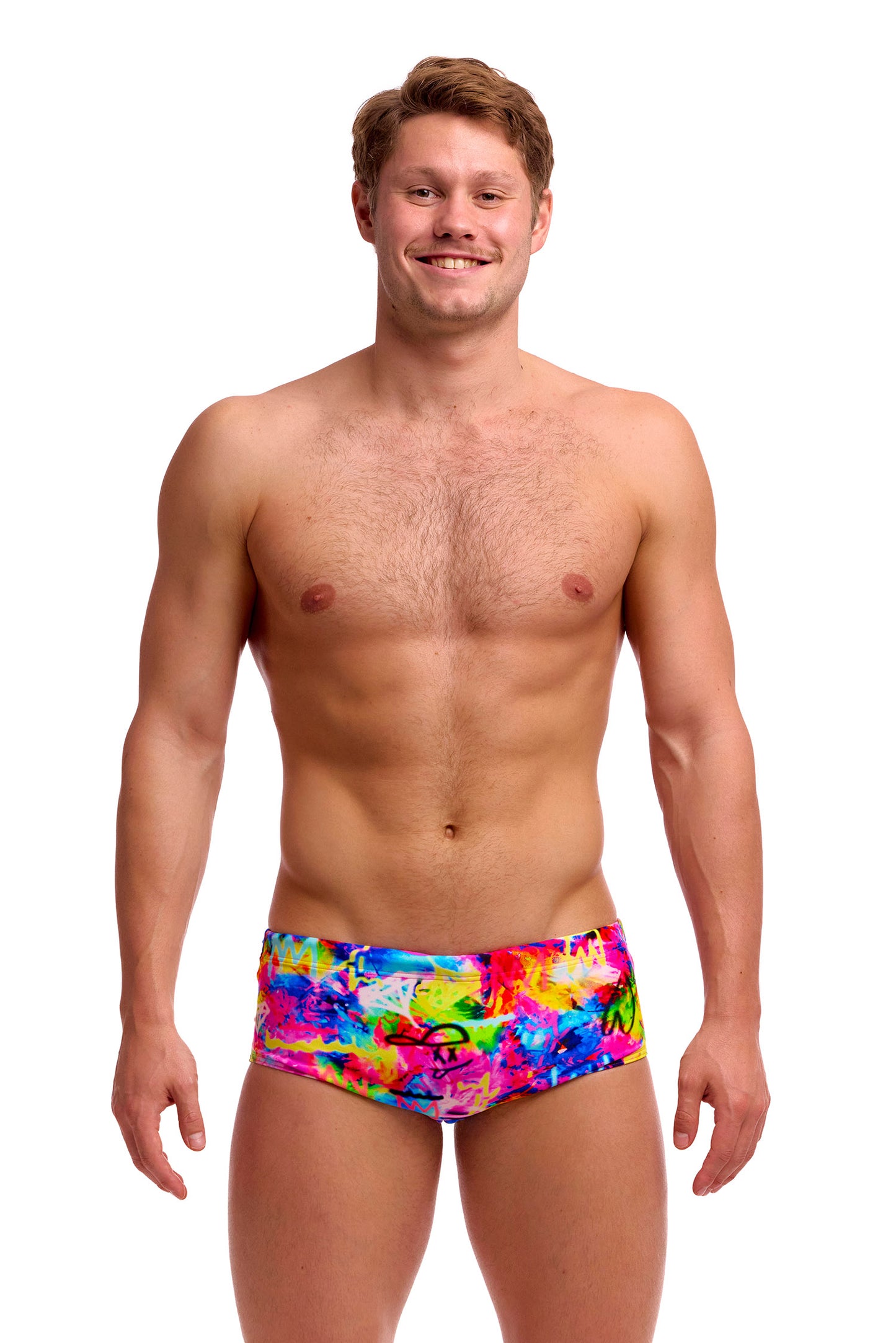 Funky Trunks Men's Tag Her Sidewinder Trunks
