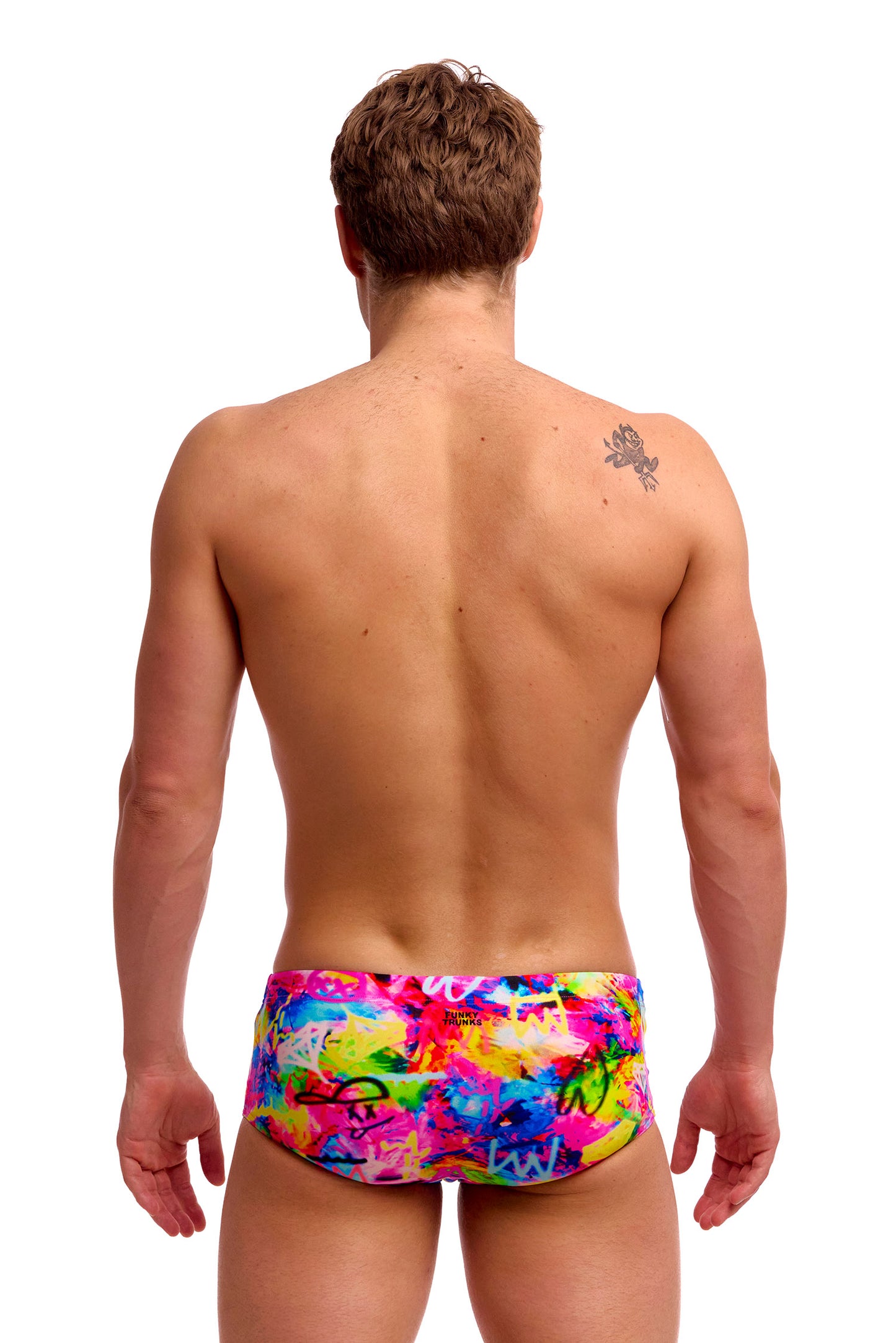 Funky Trunks Men's Tag Her Sidewinder Trunks