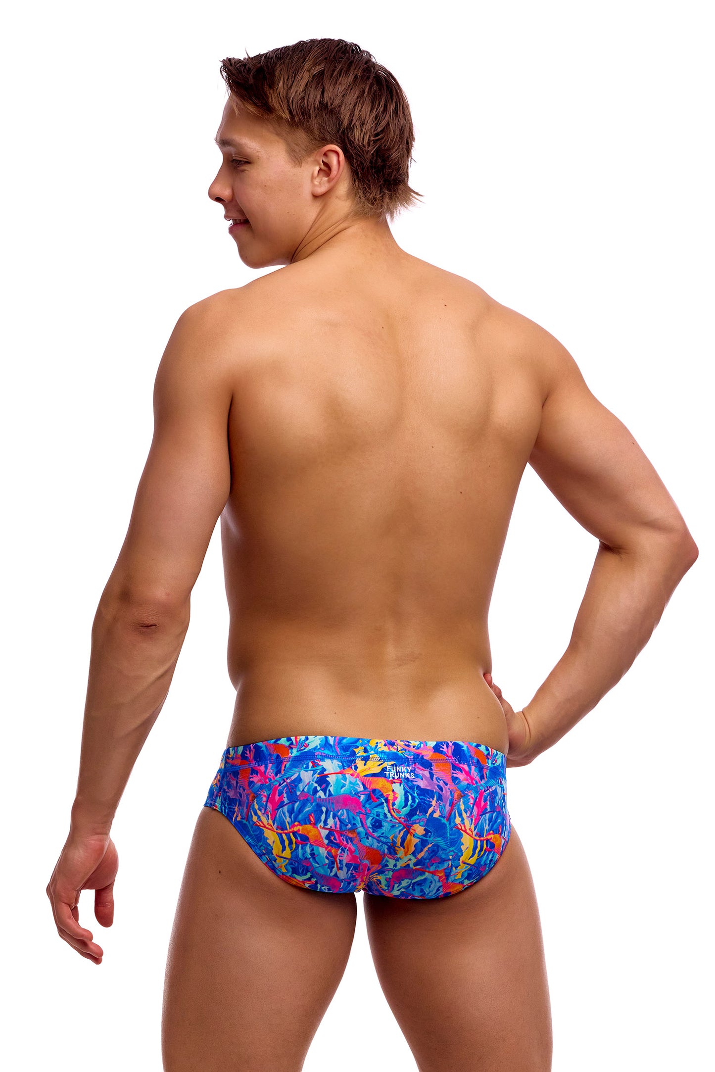 Funky Trunks Men's Dragons Den Seamed Brief