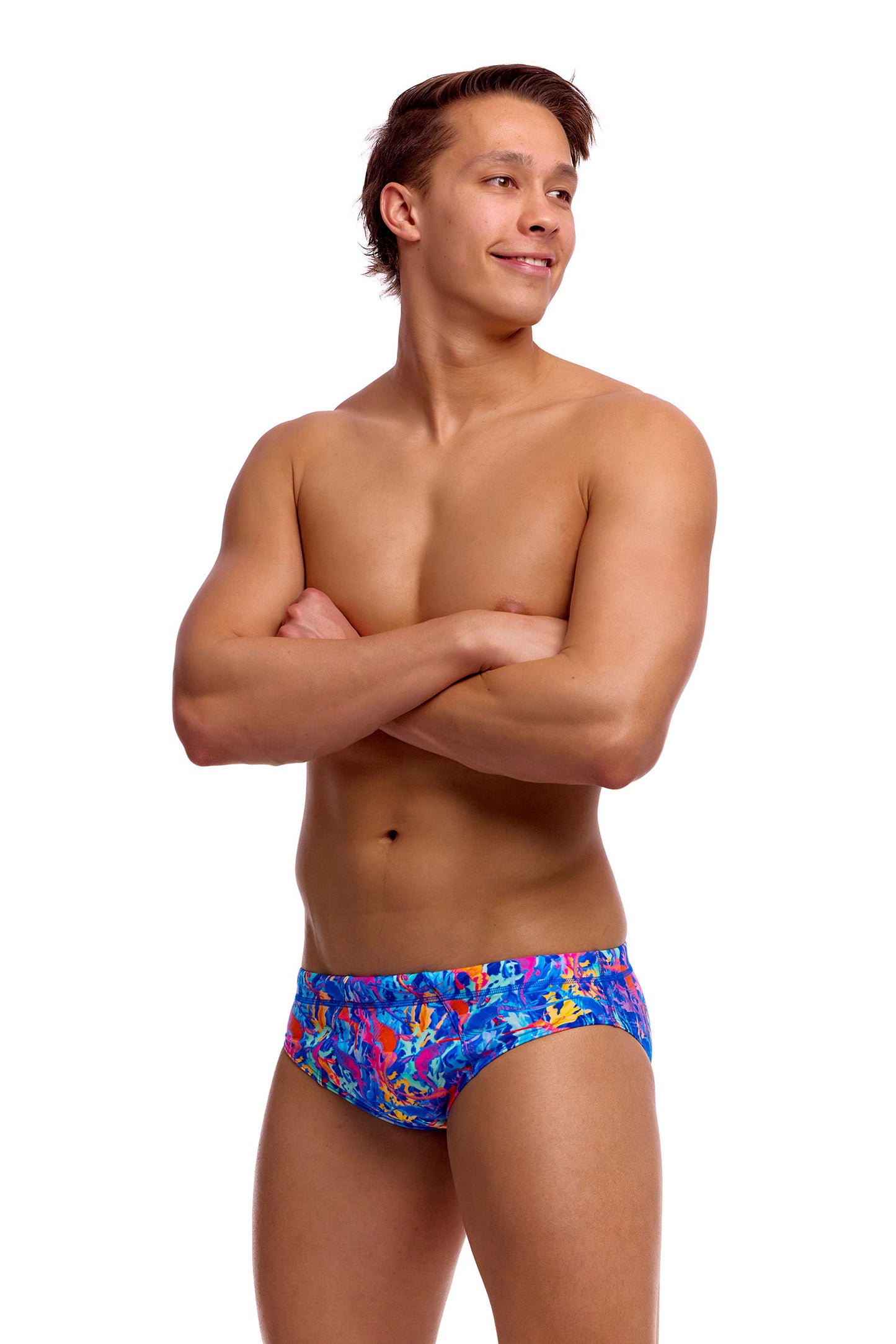 Funky Trunks Men's Dragons Den Seamed Brief