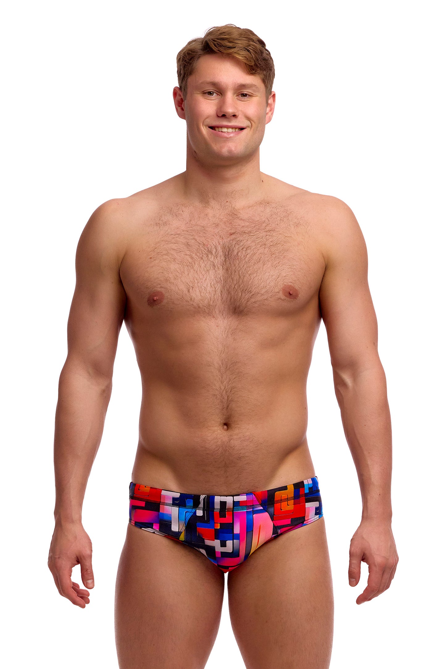 Funky Trunks Men's Putty Rules Seamed Brief