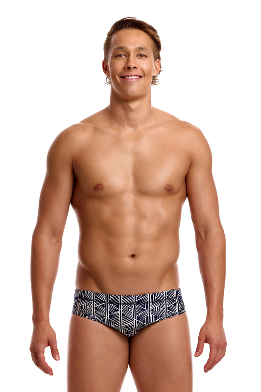 Funky Trunks Men's Stickler Classic Brief