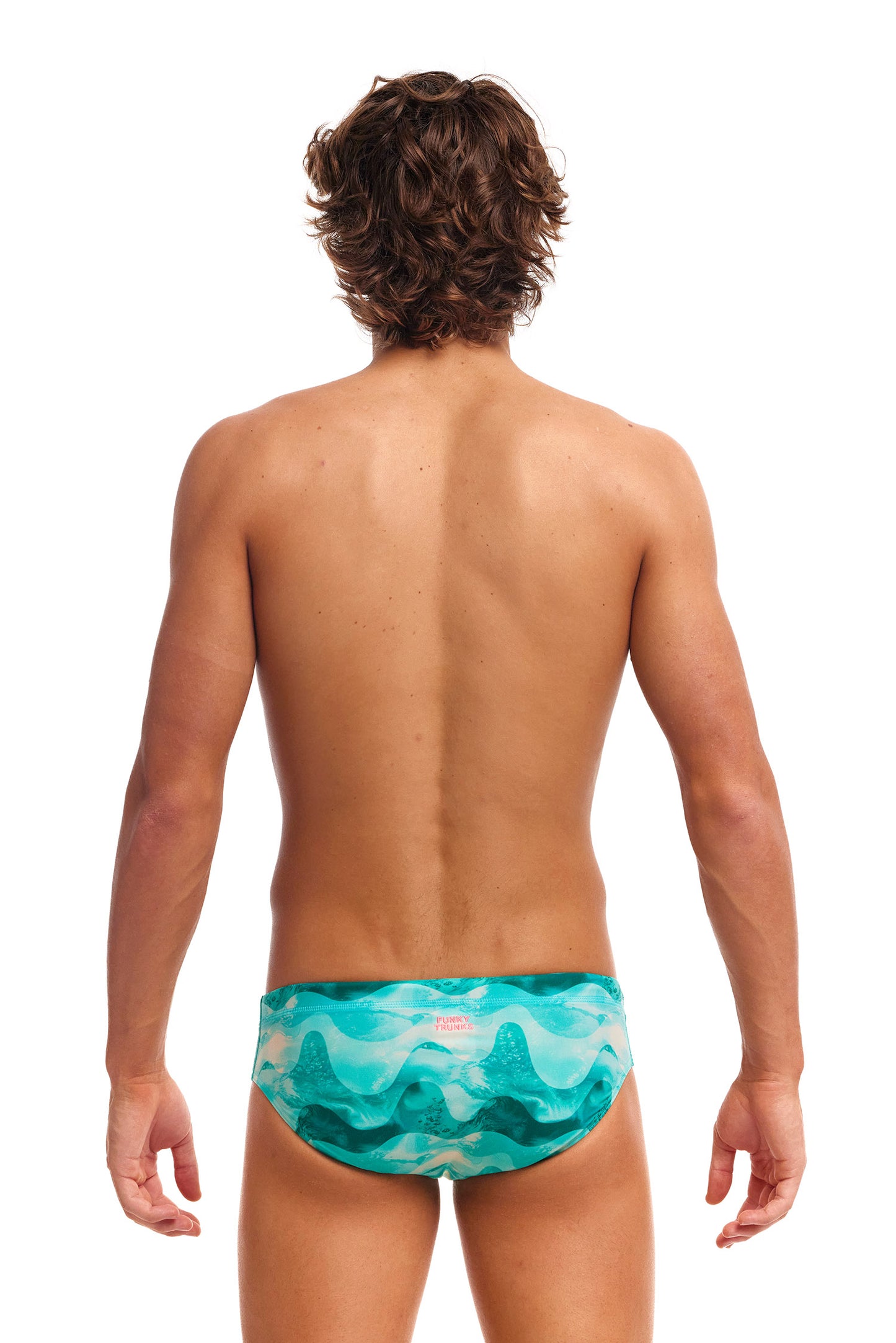 Funky Trunks Men's Teal Wave Classic Brief - All4Swim