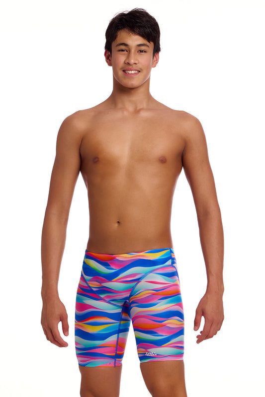 Funky Trunks Boys Royal Wave Fast Training Jammers
