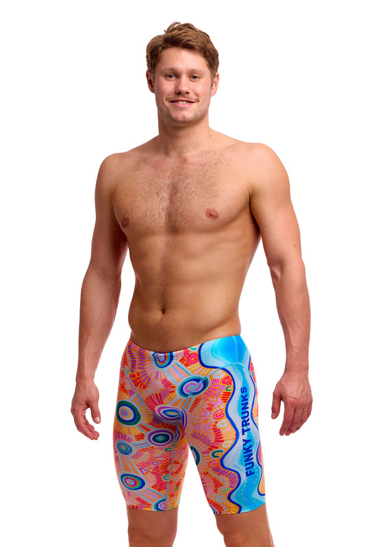 Funky Trunks Men's Kulin Colour Fast Training Jammers
