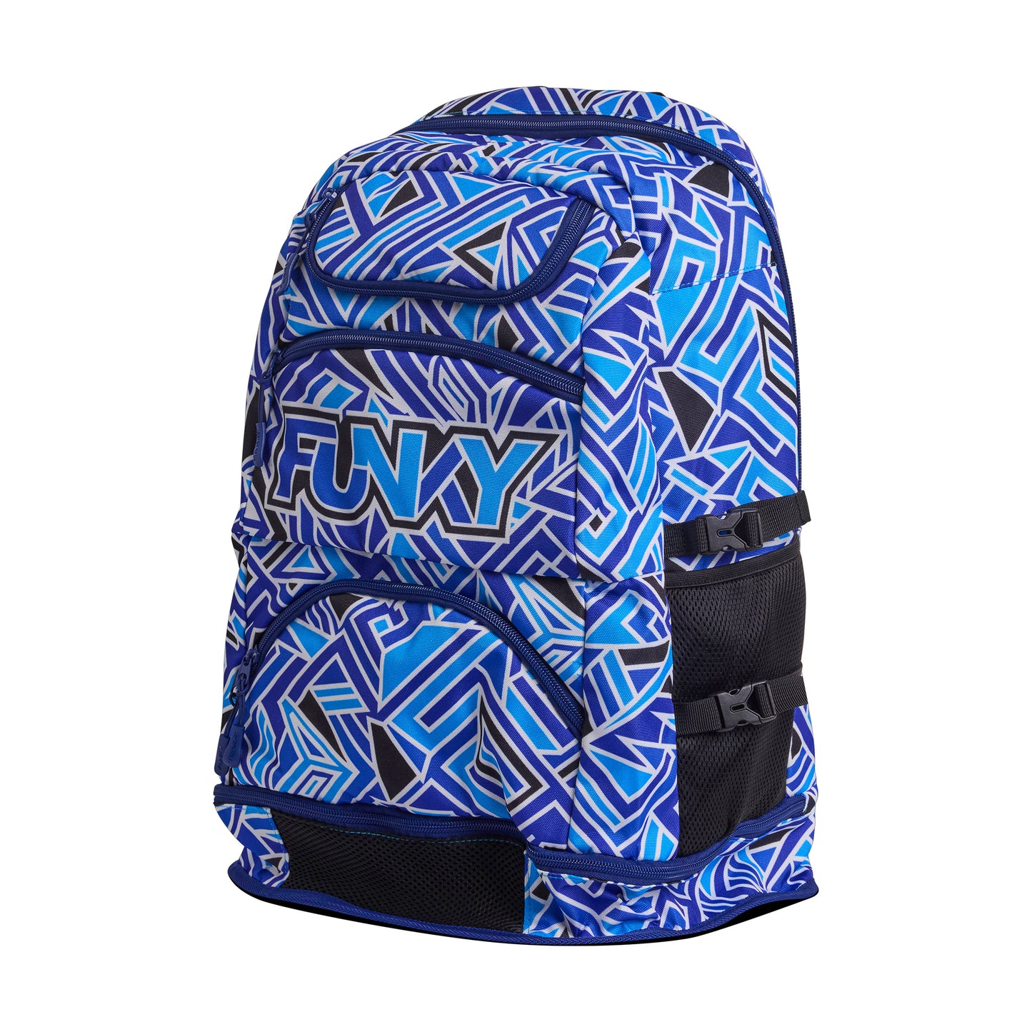 Funky Blue Bits Elite Squad Backpack