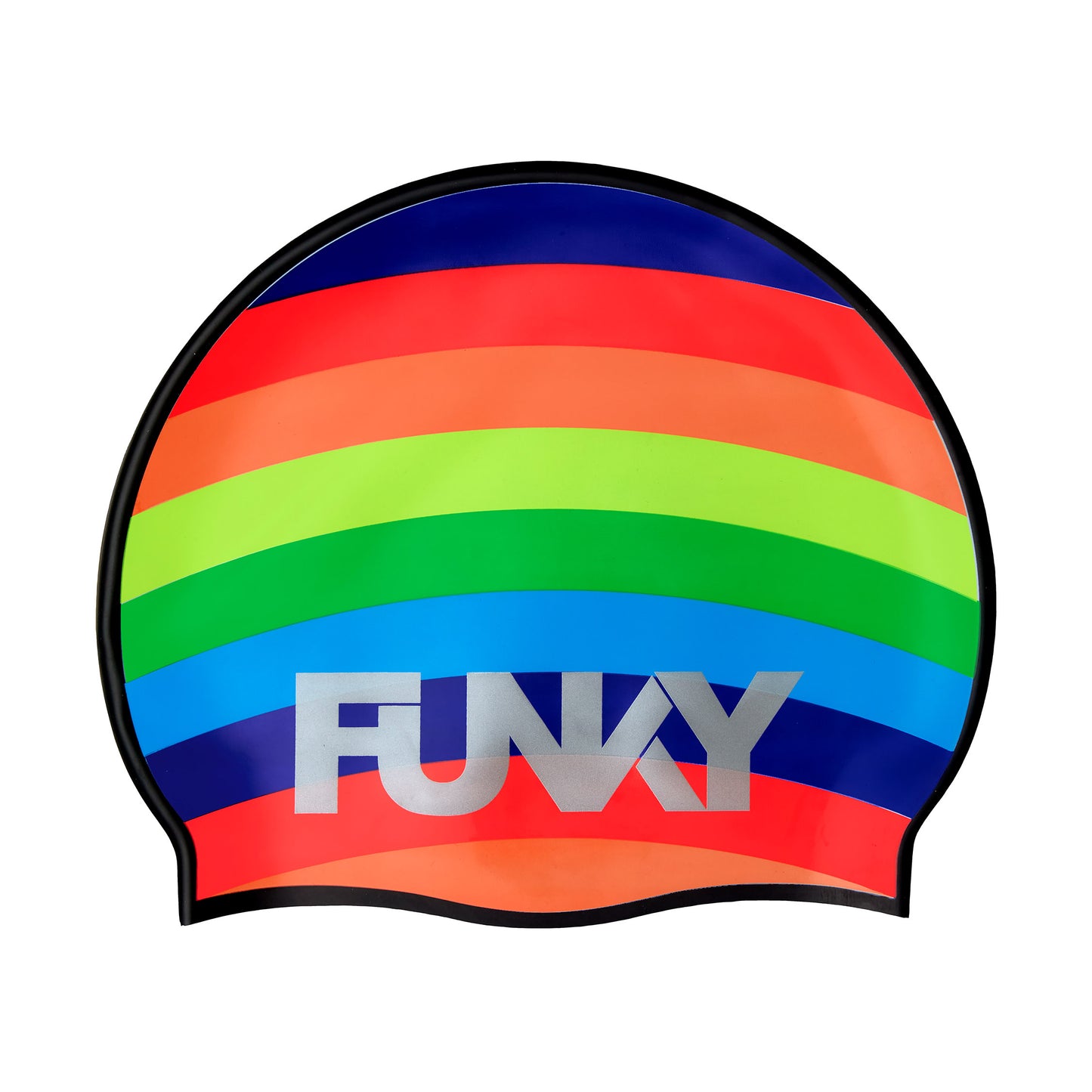 Funky Rainbowie Swim Hat