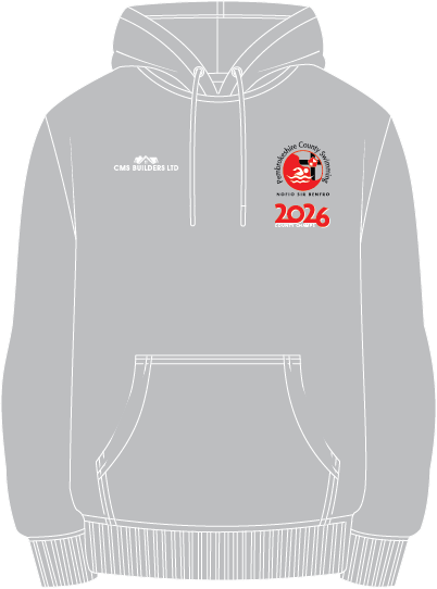 Sweat à capuche adulte Dorset County Championships 2025 - Noir/Or