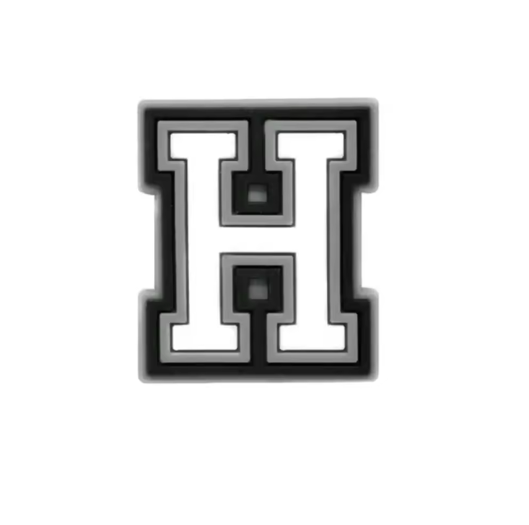 Letter 'H' Croc Charm - All4Swim
