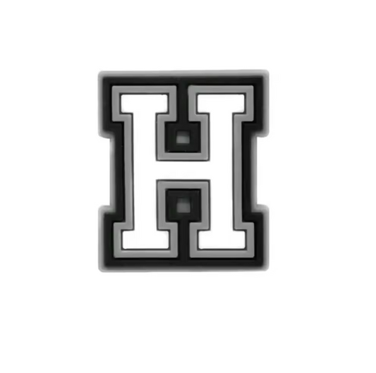 Letter 'H' Croc Charm - All4Swim