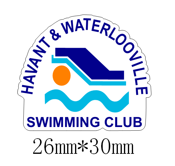 Havant & Waterlooville Swimming Club Shoe Charm