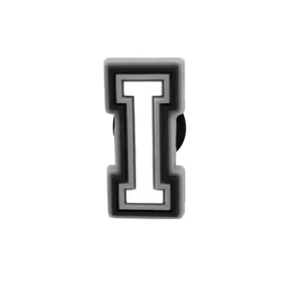 Letter 'I' Croc Charm - All4Swim