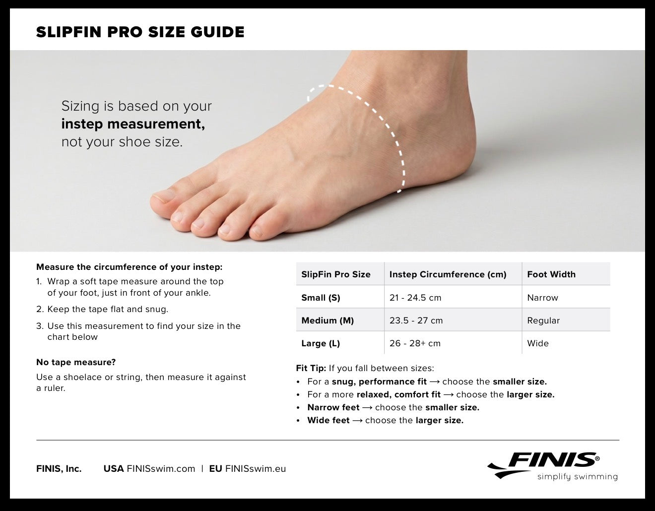 Finis SlipFin Pro - Blue