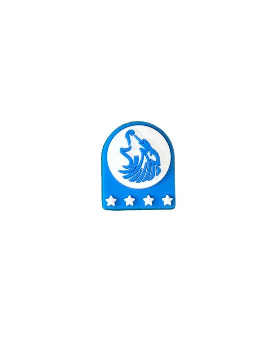 Stockport Metro Swimming Club Shoe Charm - Wolf