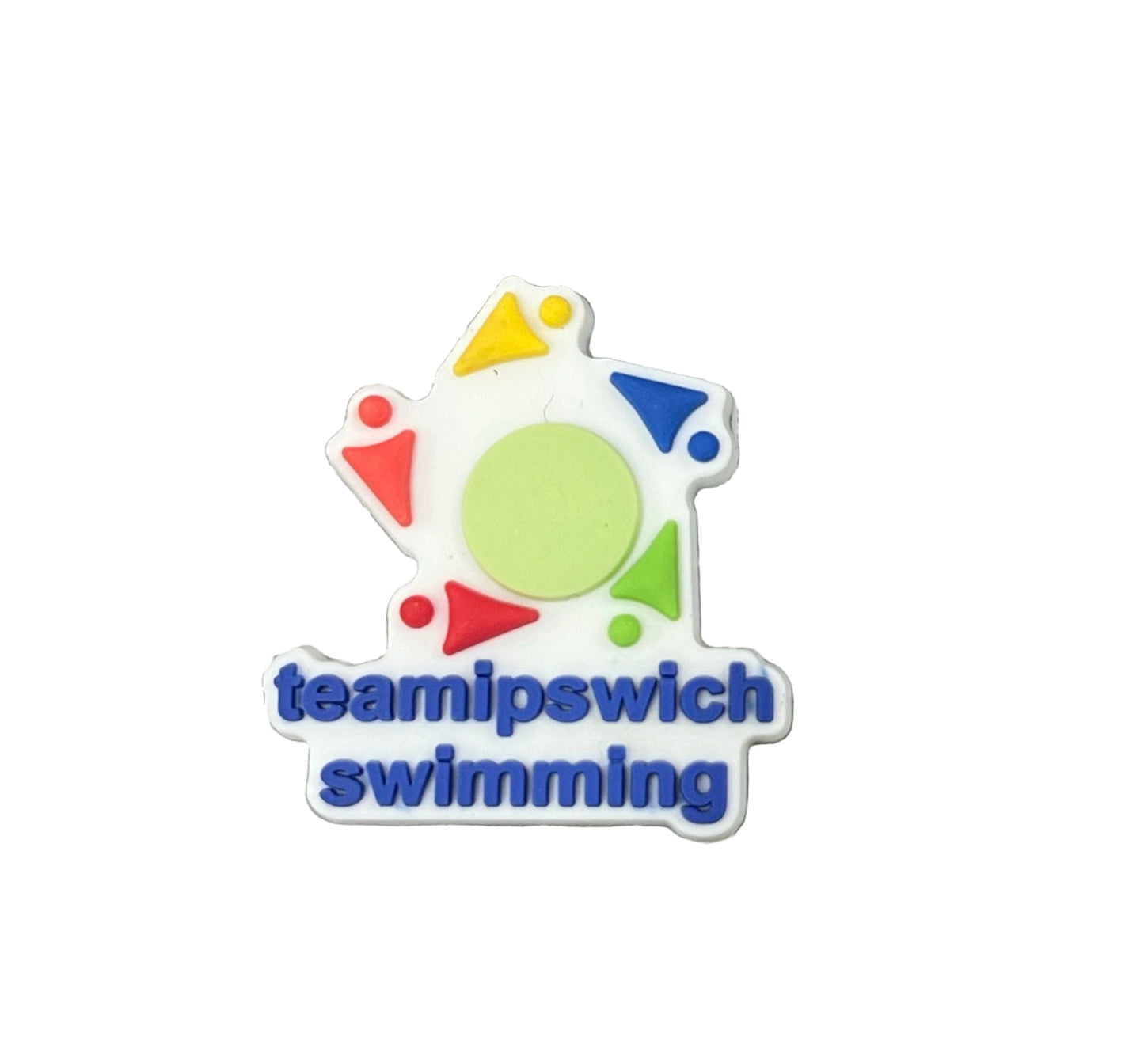 Breloque pour chaussures du club de natation Team Ipswich
